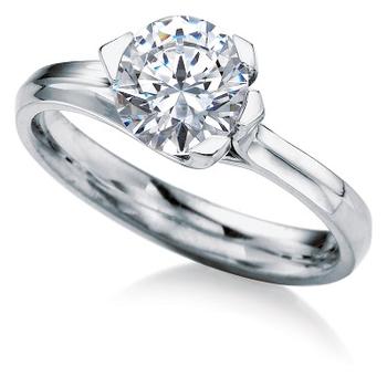 MaeVona Rousay semi engagement ring